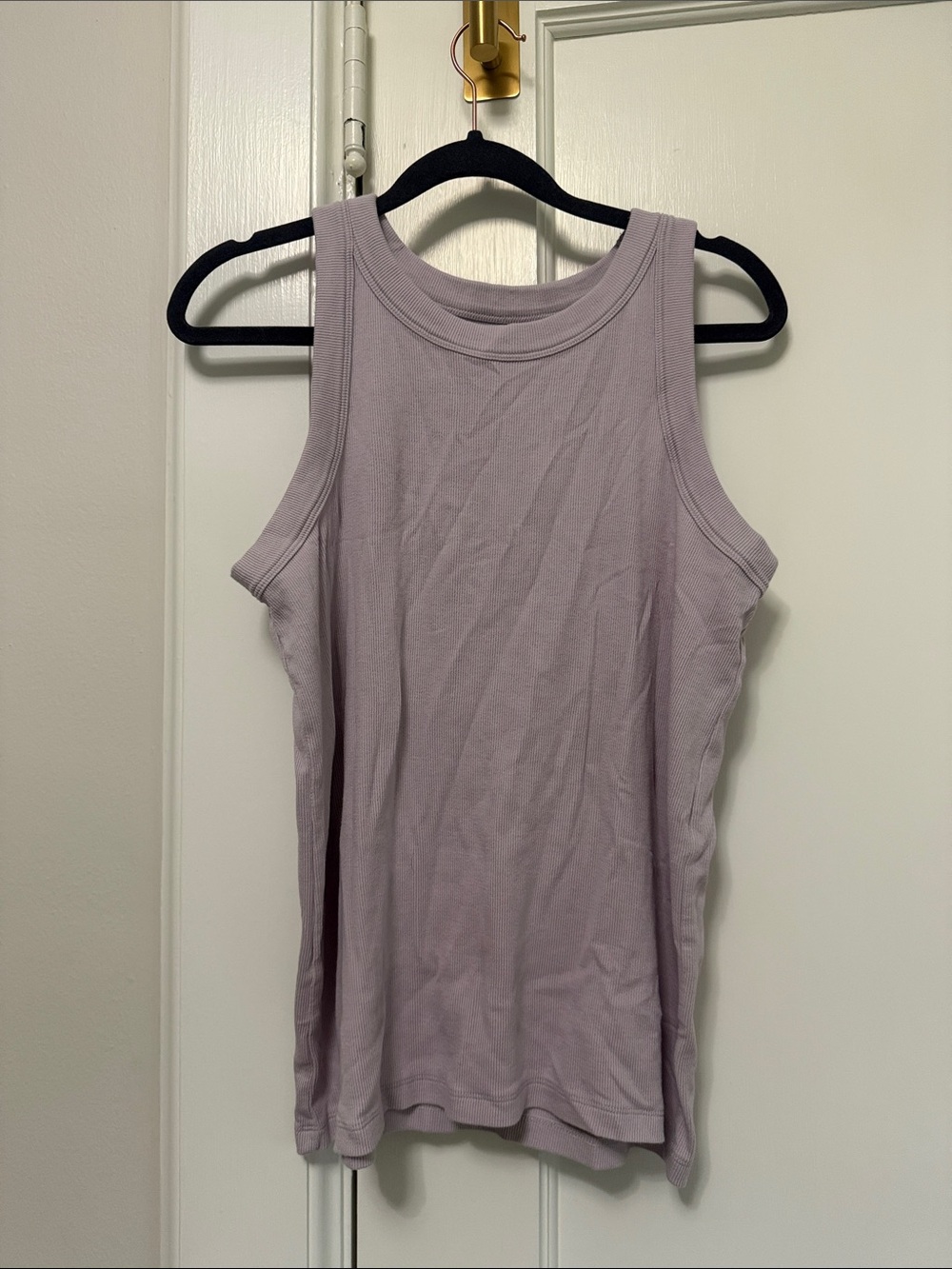 Women’s Sleeveless Rib Tank Top - Lavender